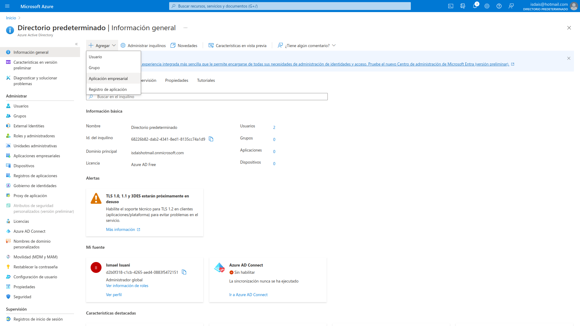Add enterprise application